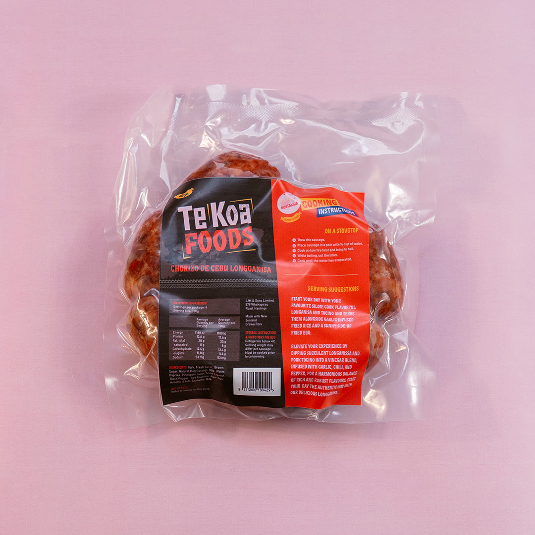 Chorizo De Cebu Longanissa