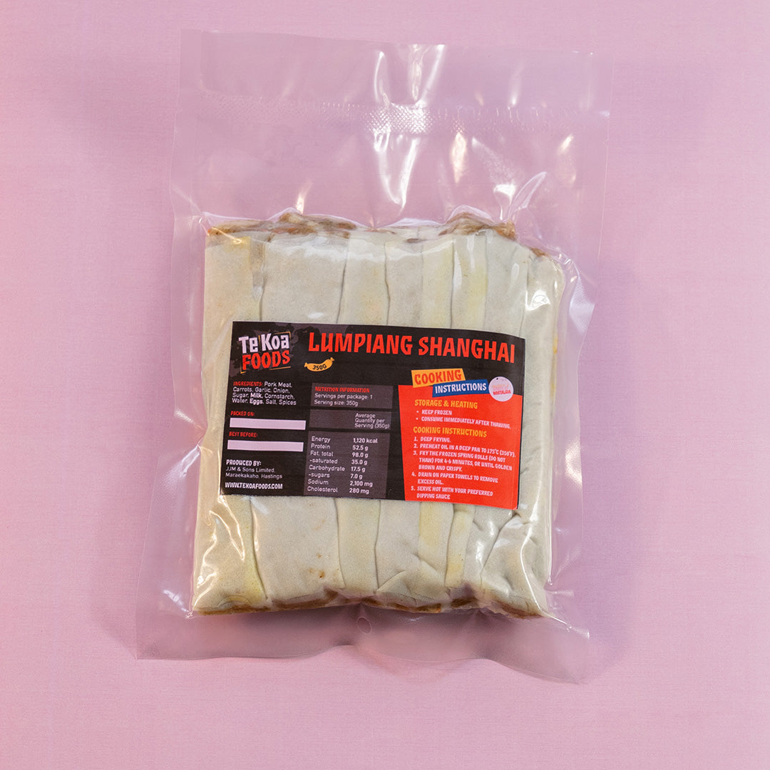 Pork Lumpiang Shanghai (Spring Rolls)